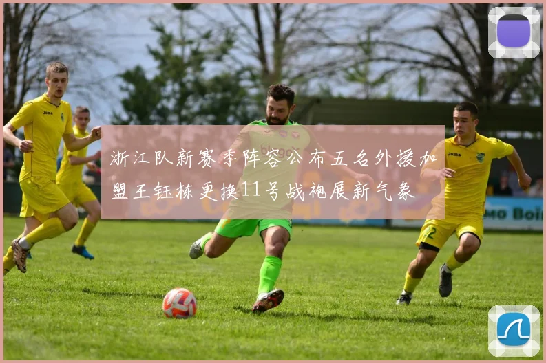 浙江队新赛季阵容公布五名外援加盟王钰栋更换11号战袍展新气象